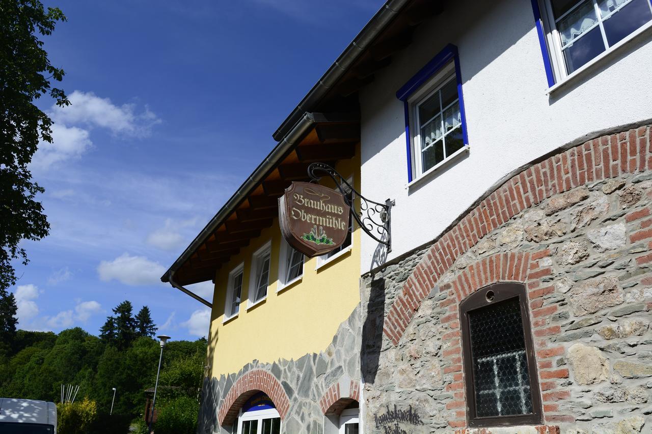 Brauhaus Obermuehle Hotell Braunfels Exteriör bild